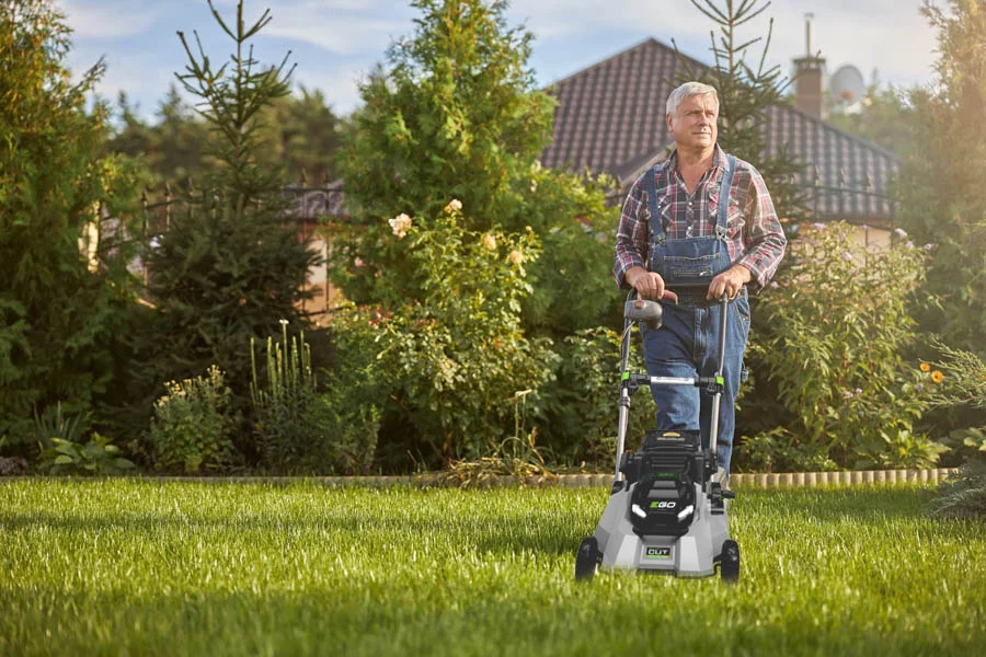 best self-propelled battery lawn mower